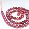 Natural Untreated All Natural Blood Red Ruby Smooth Polished Round Beads Strand Sold per 2 beads pair strand and Size 7mm approx.Ruby is a blood red color gemstone variety of corundum. It is also known as undisputed king of gemstones. Ruby is a zodiac sign of Leo. 